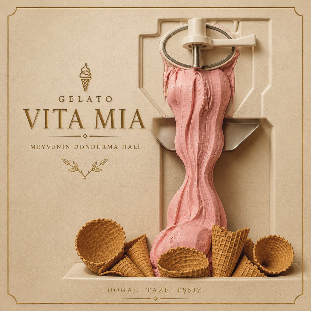 El yapımı gelato